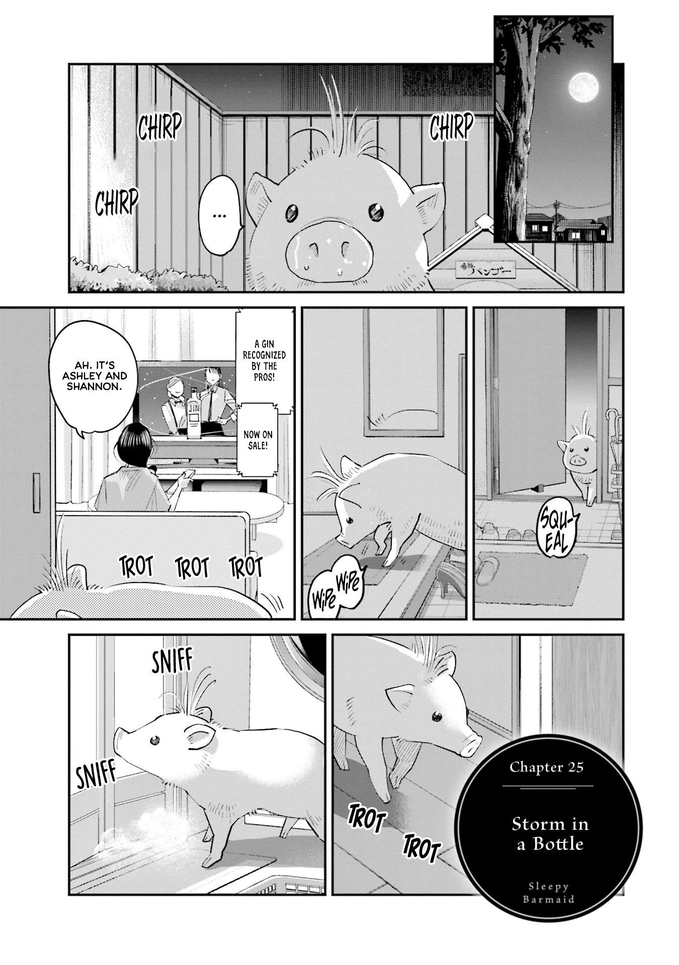 Sleepy Barmaid Chapter 25 page 2 - Chapter 25: Storm in a Bottle
