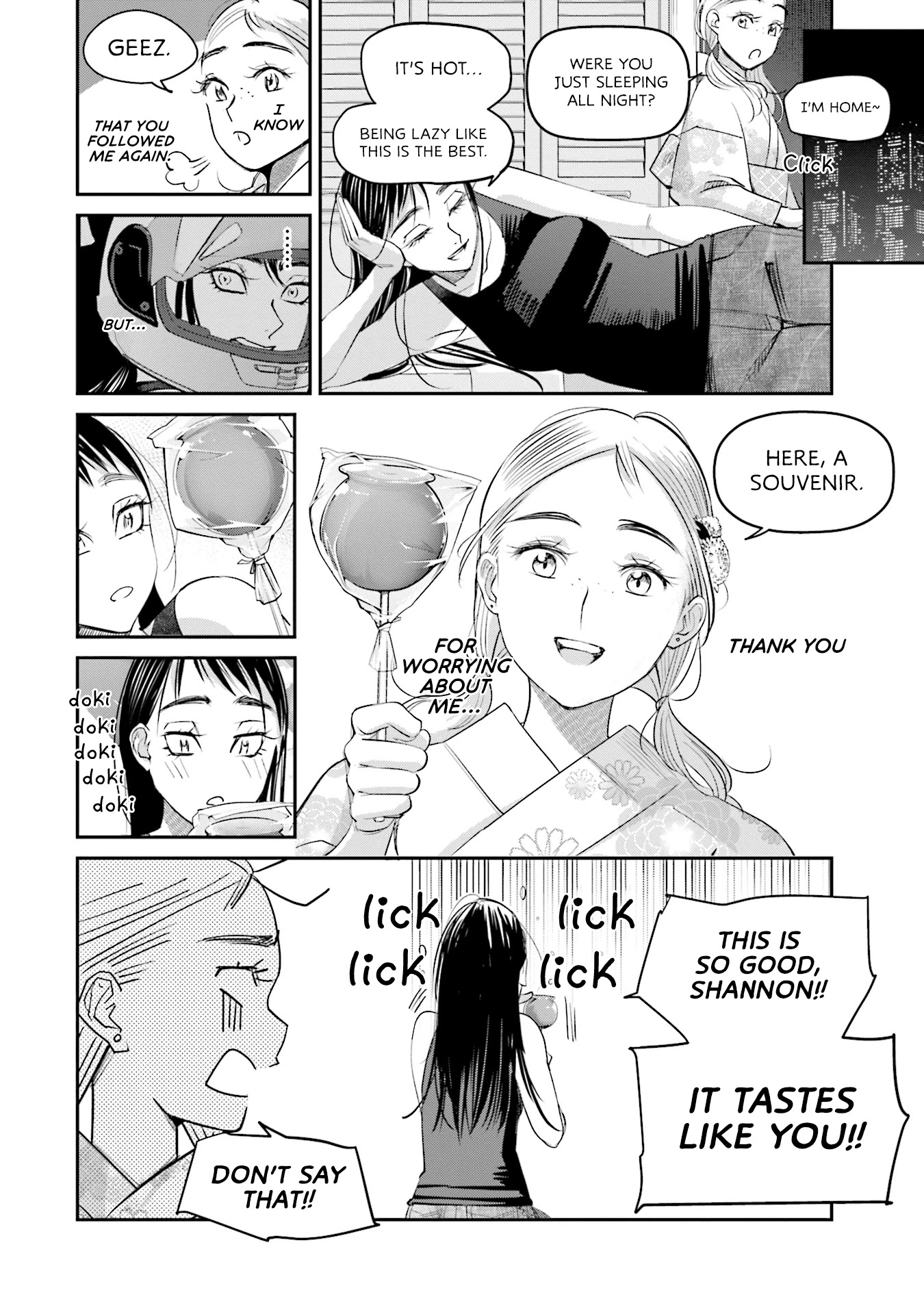 Sleepy Barmaid Chapter 27 page 21 - Chapter 27: Fireworks