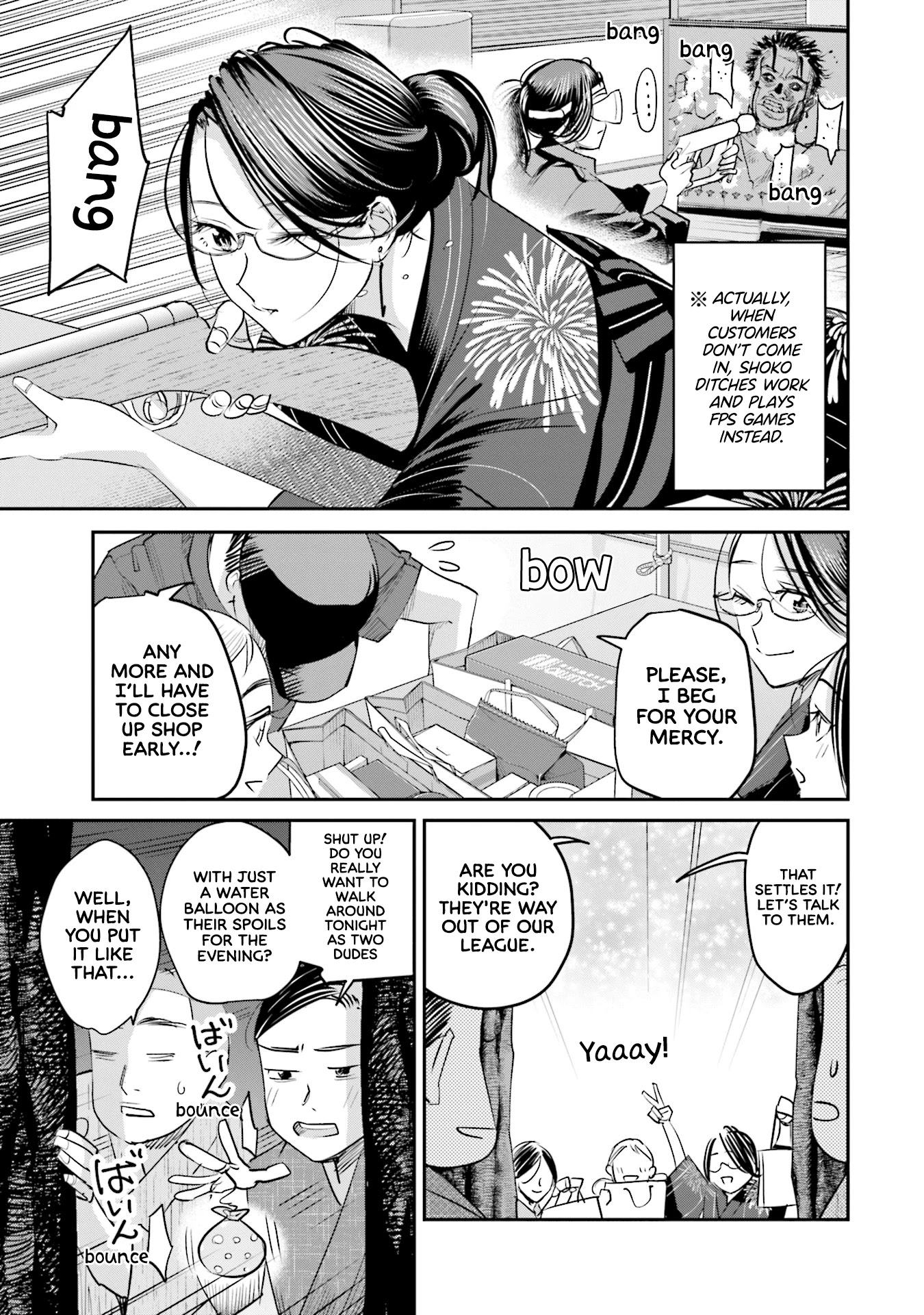 Sleepy Barmaid Chapter 27 page 6 - Chapter 27: Fireworks