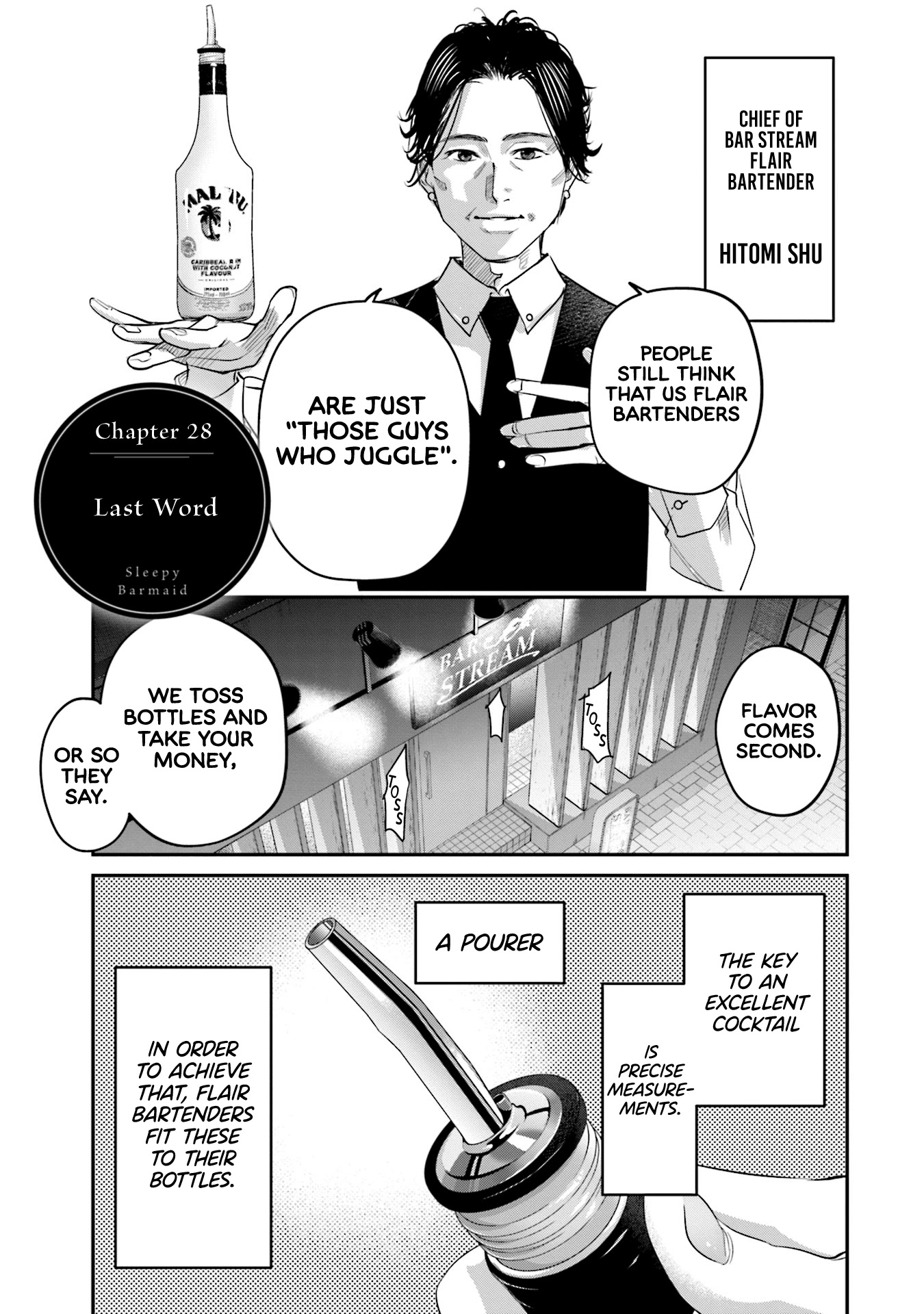 Sleepy Barmaid Chapter 28 page 2 - Chapter 28: last Word