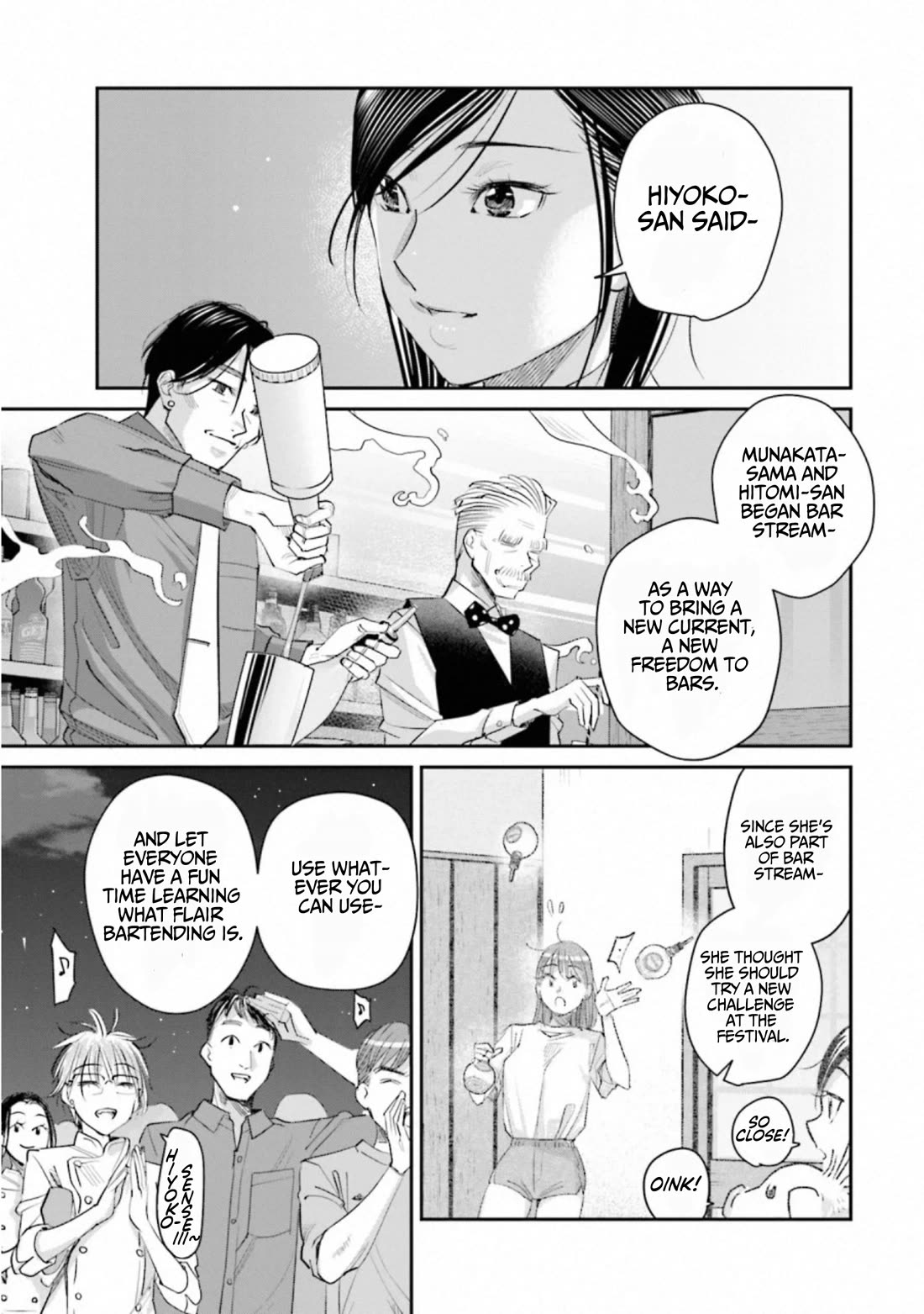 Sleepy Barmaid Chapter 37 page 5 - Chapter 37: Stream