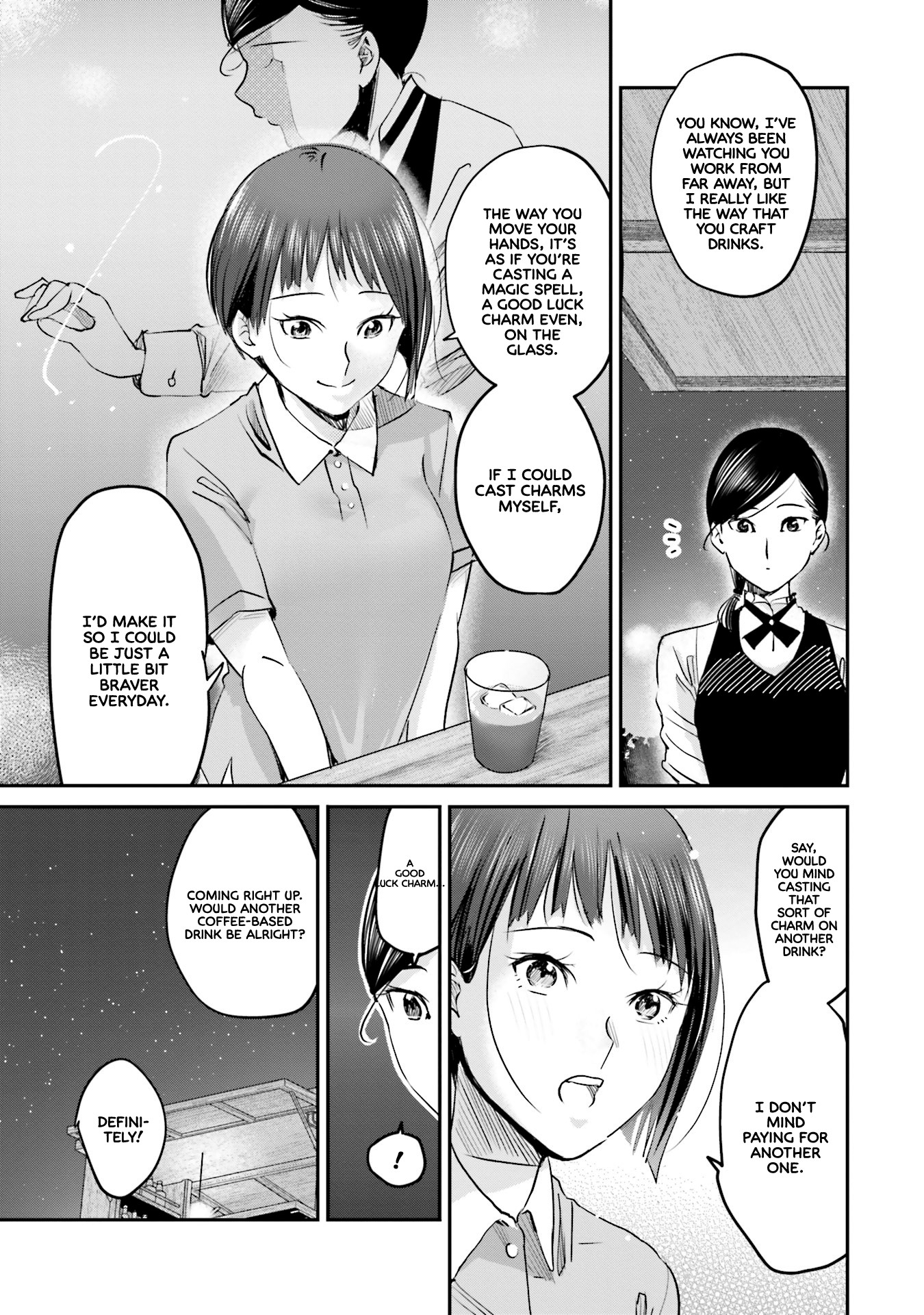 Sleepy Barmaid Chapter 4 page 14 - Chapter 4: A Magical Charm