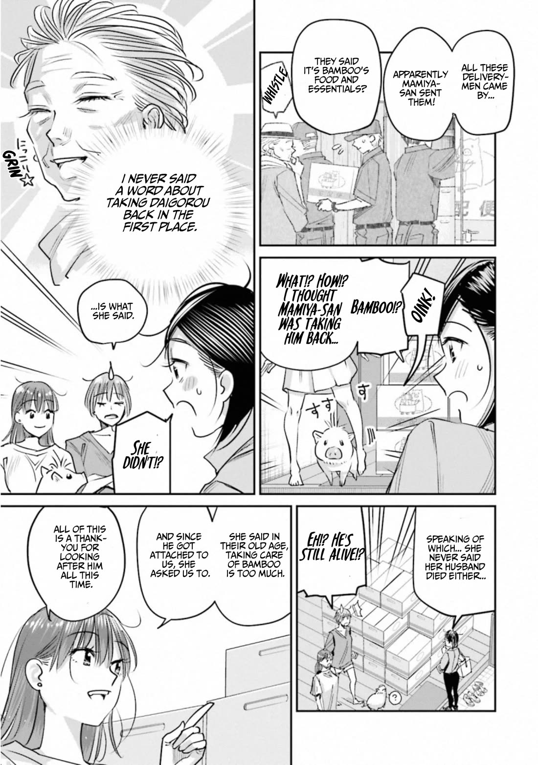 Sleepy Barmaid Chapter 41 page 17 - Chapter 41: Goodbye Bamboo