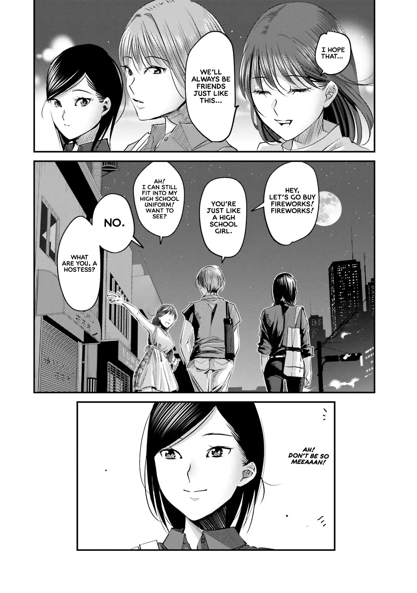 Sleepy Barmaid Chapter 6 page 21 - Chapter 6: Trio