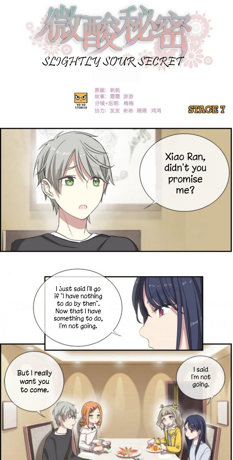 Slightly Sour Secret Chapter 7 page 2 - Chapter 7 : Can Not Rebut
