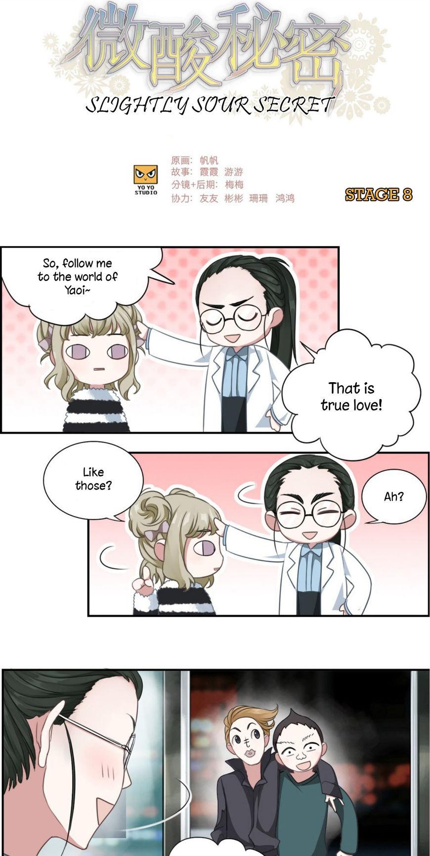 Slightly Sour Secret Chapter 8 page 2 - Chapter 8 : Ugly Men Do not Have Rights to be Yaoi
