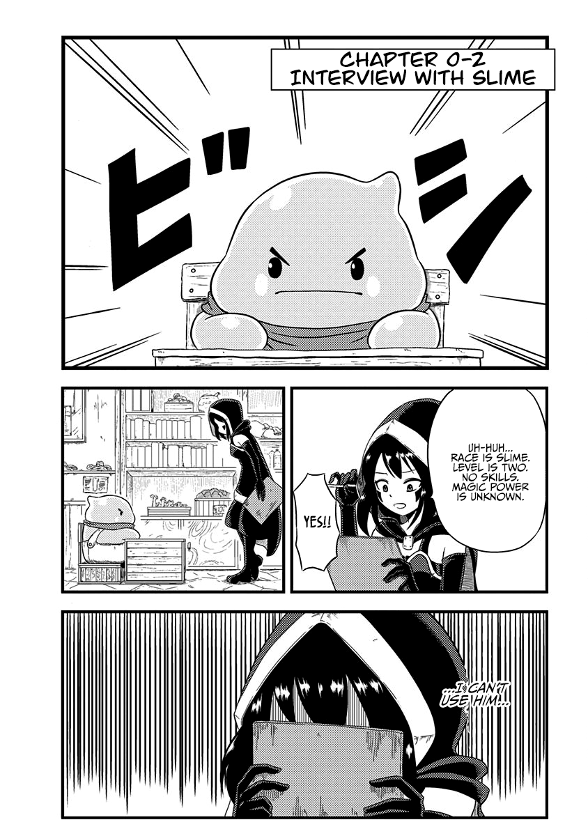 Slime Life Chapter 0.2 page 1 - Chapter 0.2: Interview with Slime