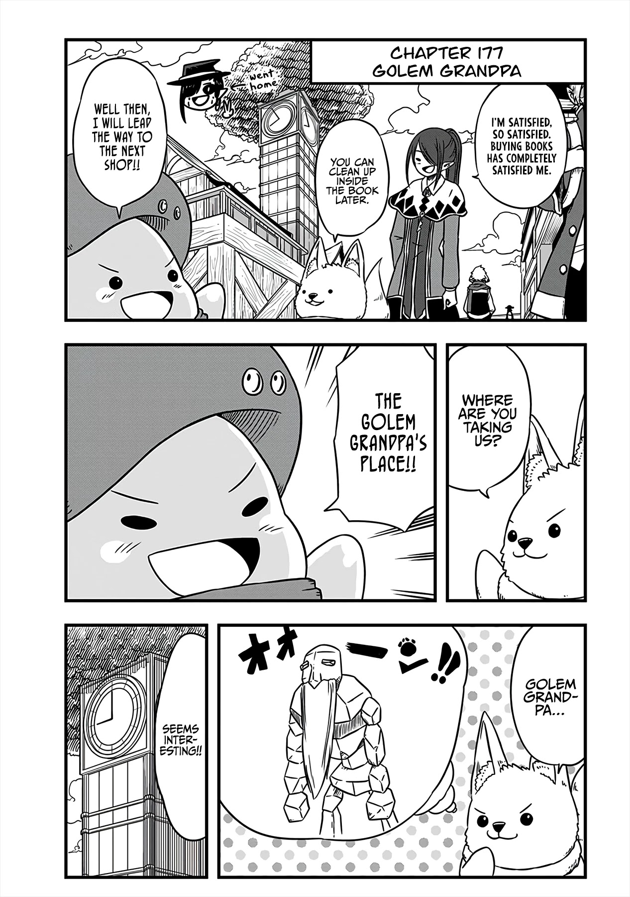 Slime Life Chapter 177 page 1 - Chapter 177: Golem Grandpa