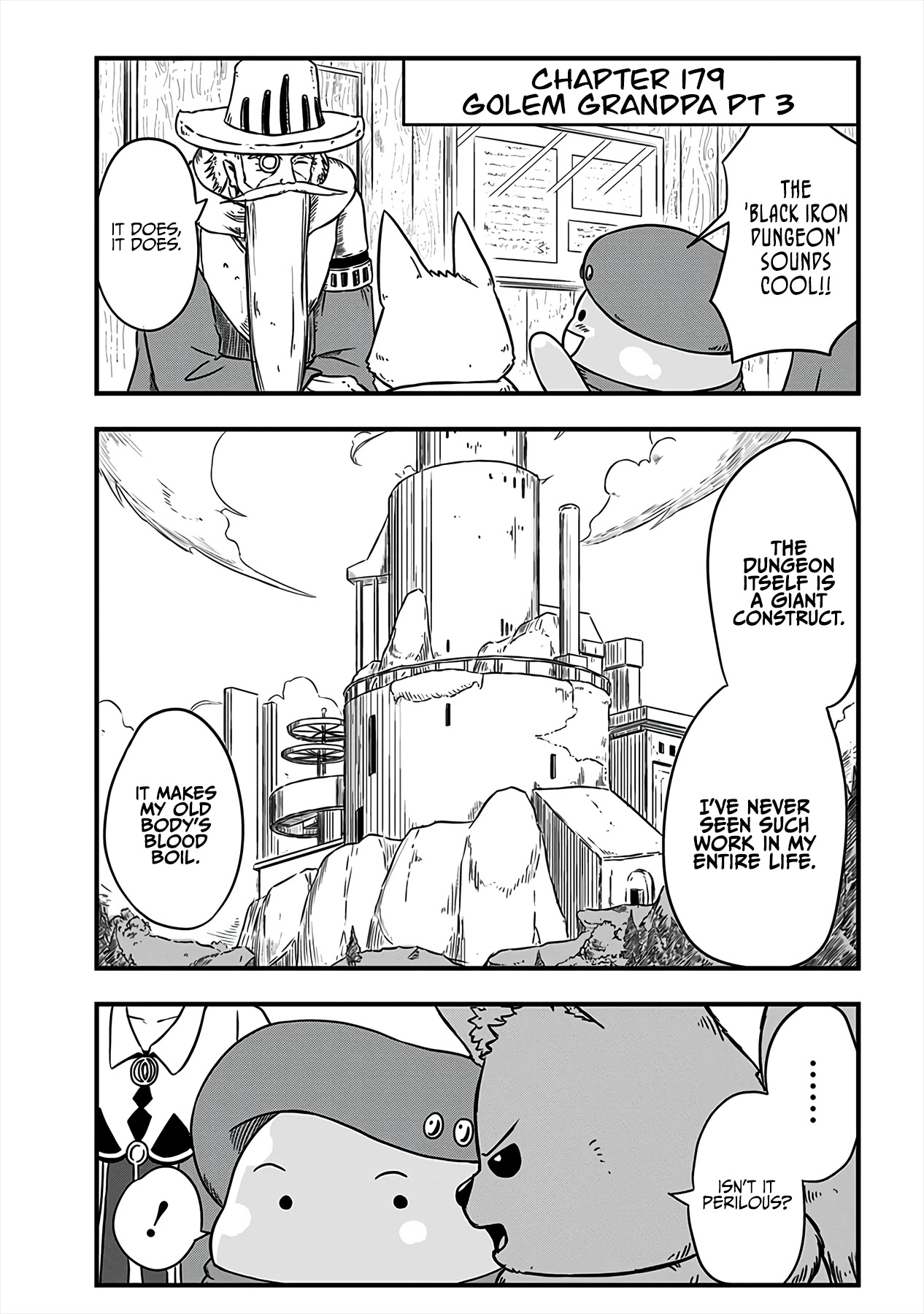Slime Life Chapter 179 page 1 - Chapter 179: Golem Grandpa Pt 3