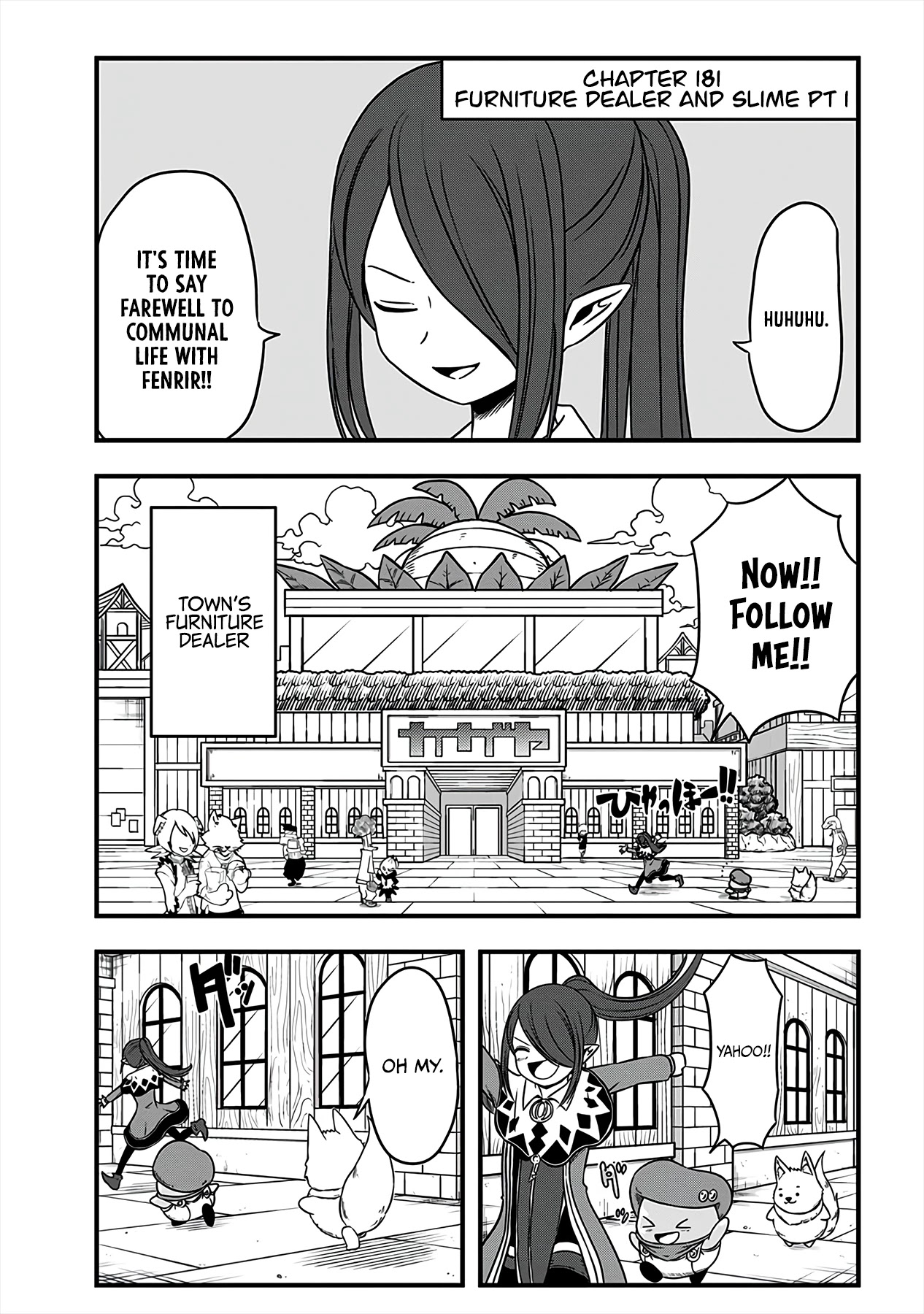 Slime Life Chapter 181 page 1 - Chapter 181: Furniture Dealer and Slime Pt 1