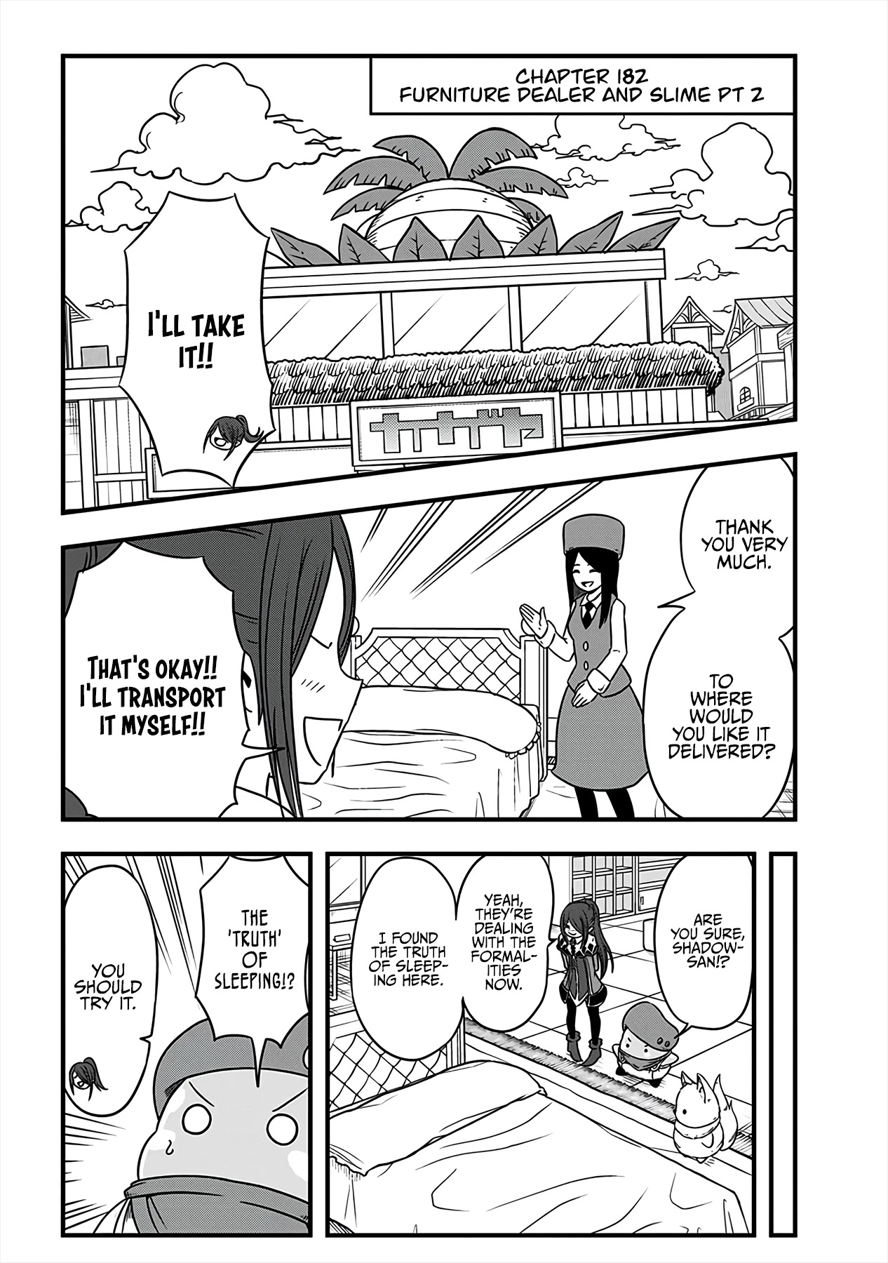 Slime Life Chapter 182 page 1 - Chapter 182: Furniture Dealer and Slime Pt 2