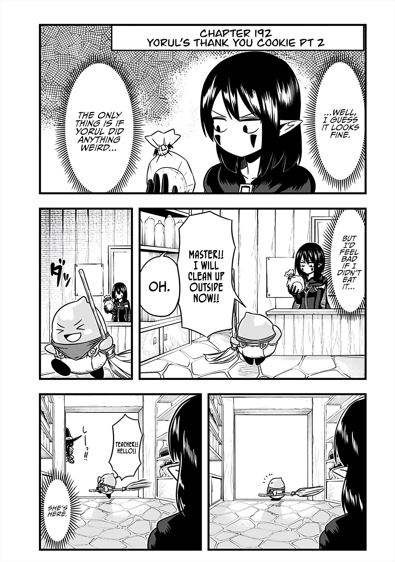 Slime Life Chapter 192 page 1 - Chapter 192: Yorul's Thank You Cookie Pt 2