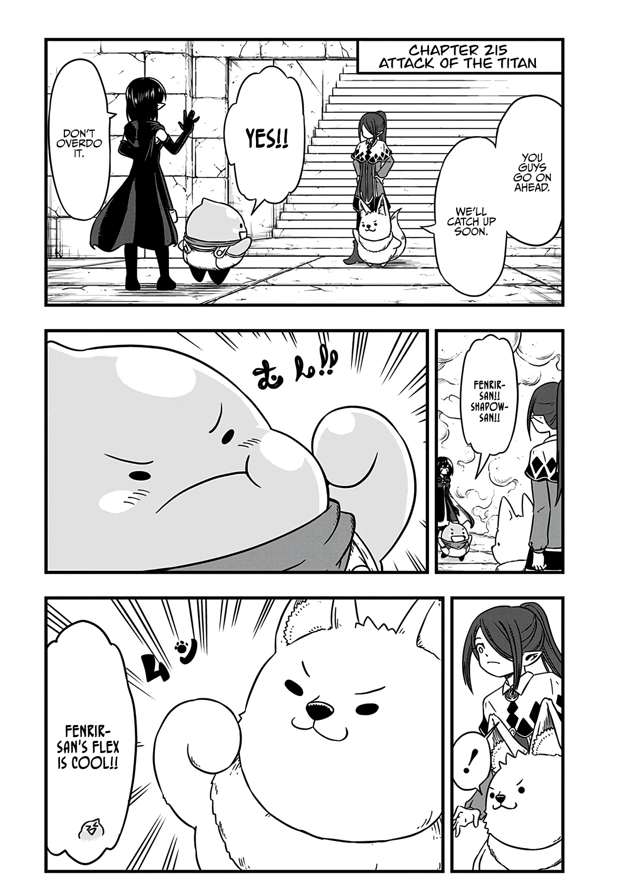 Slime Life Chapter 215 page 7 - Chapter 215: Attack of the Titan