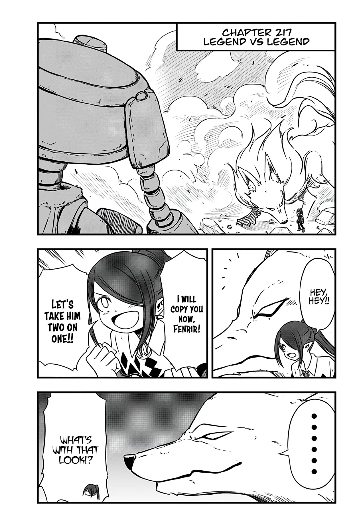Slime Life Chapter 217 page 1 - Chapter 217: Legend vs Legend
