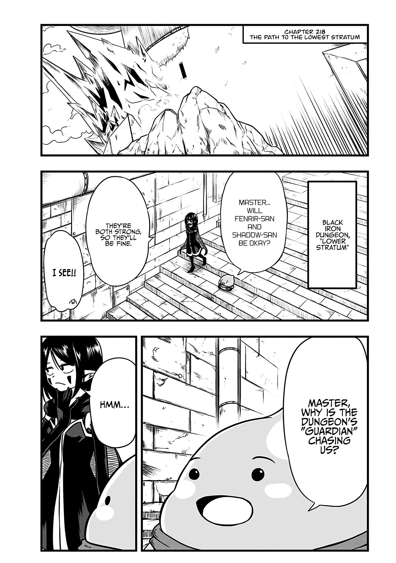 Slime Life Chapter 218 page 1 - Chapter 218: The Path to the Lowest Stratum