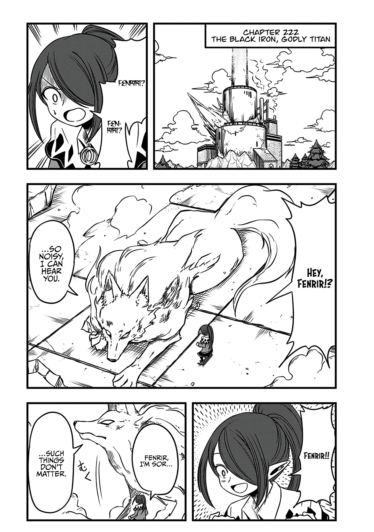 Slime Life Chapter 222 page 1 - Chapter 222: The Black Iron, Godly Titan
