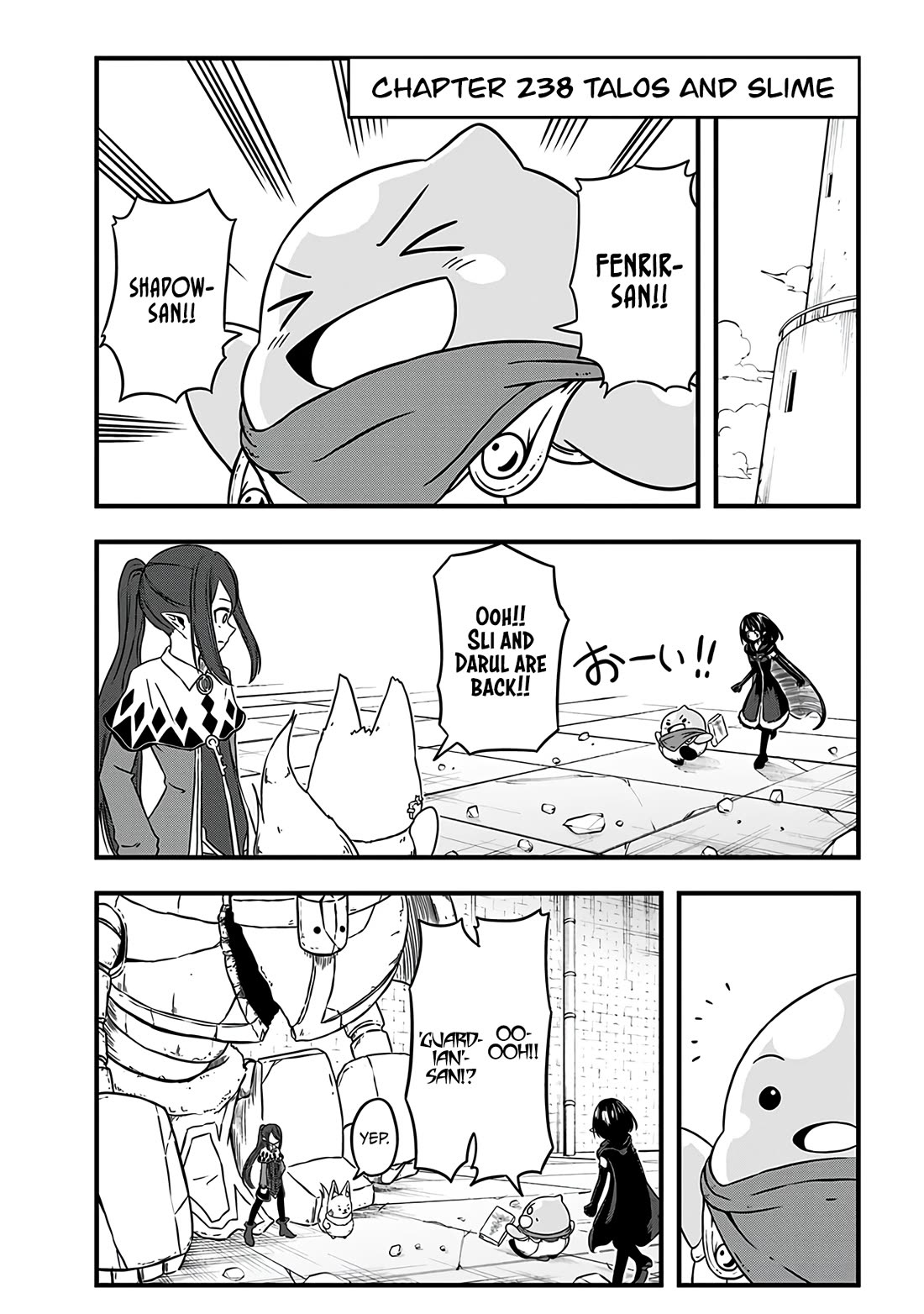 Slime Life Chapter 238 page 1 - Chapter 238: Talos and Slime
