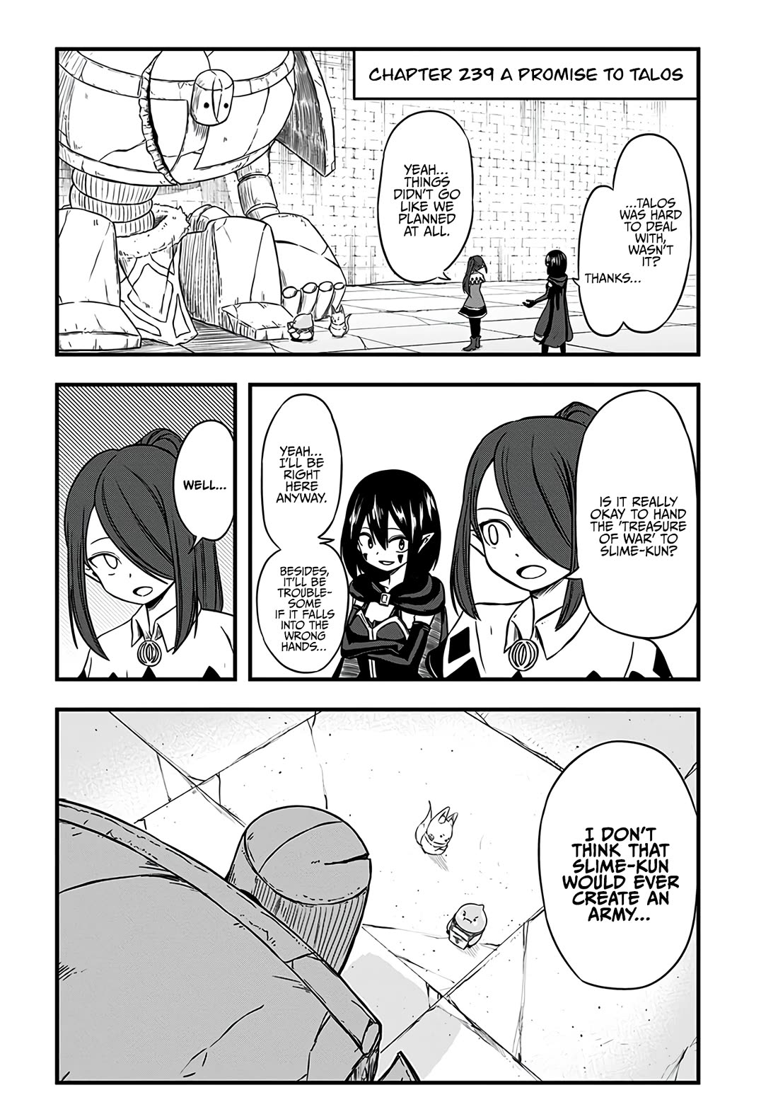 Slime Life Chapter 239 page 1 - Chapter 239: A Promise to Talos