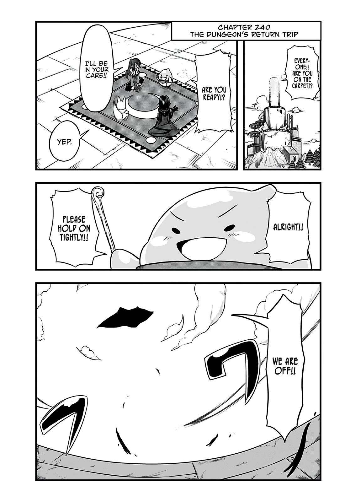 Slime Life Chapter 240 page 1 - Chapter 240: The Dungeon's Return Trip