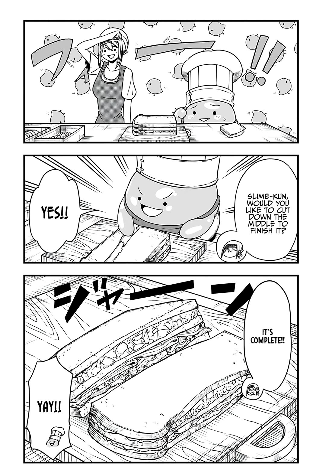 Slime Life Chapter 244.5 page 6 - Chapter 244.5: Siroro's Sandwich Class