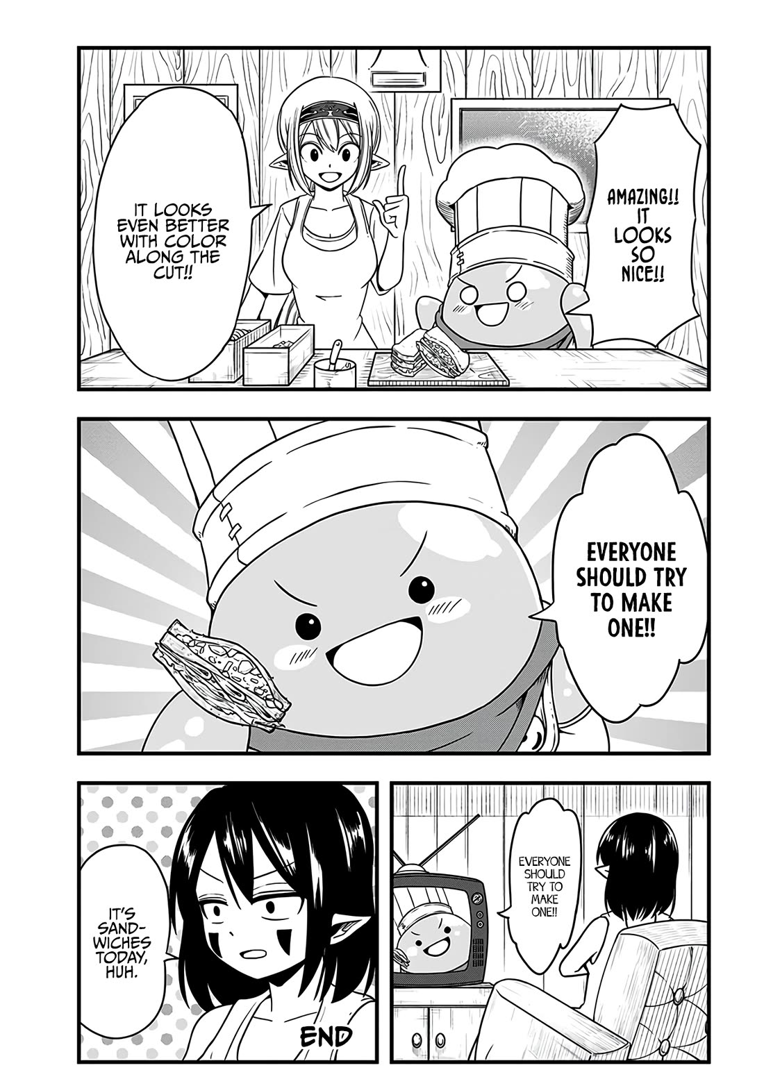 Slime Life Chapter 244.5 page 7 - Chapter 244.5: Siroro's Sandwich Class