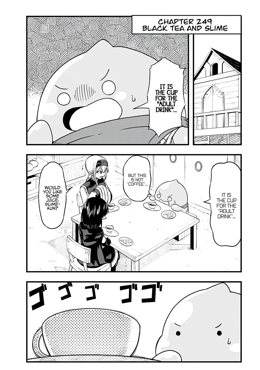 Slime Life Chapter 249 page 1 - Chapter 249: Black Tea and Slime