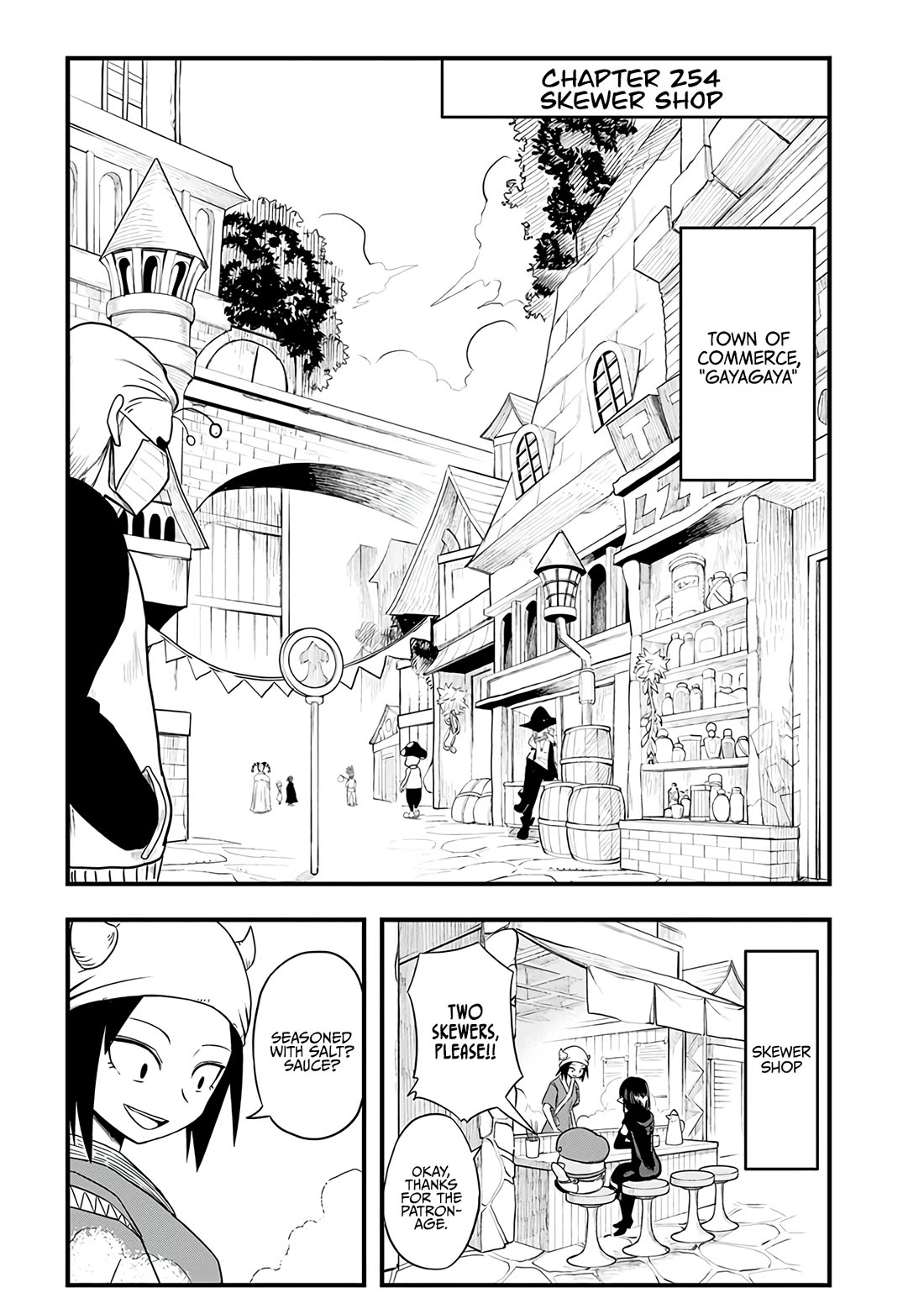 Slime Life Chapter 254 page 1 - Chapter 254: Skewer Shop