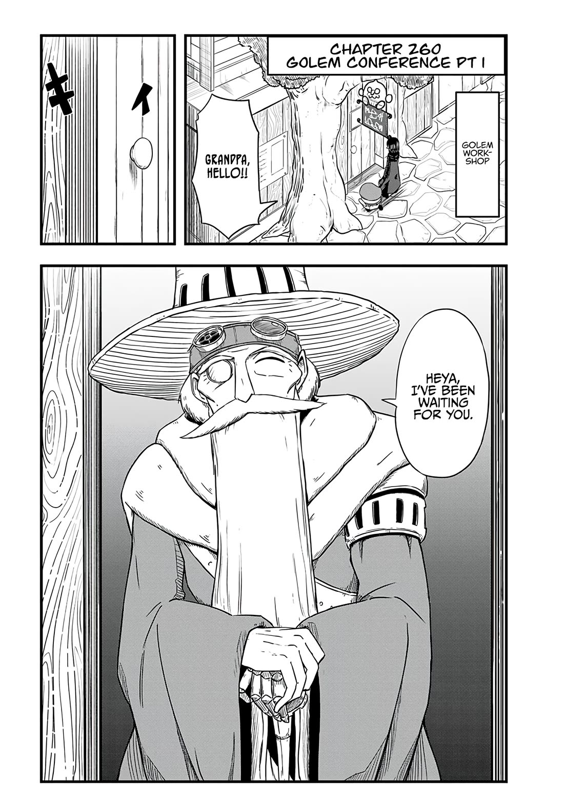 Slime Life Chapter 260 page 1 - Chapter 260: Golem Conference Pt 1