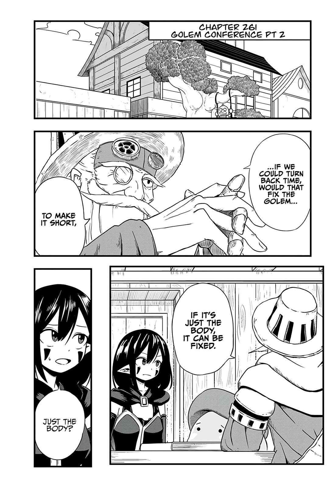 Slime Life Chapter 261 page 1 - Chapter 261: Golem Conference Pt 2