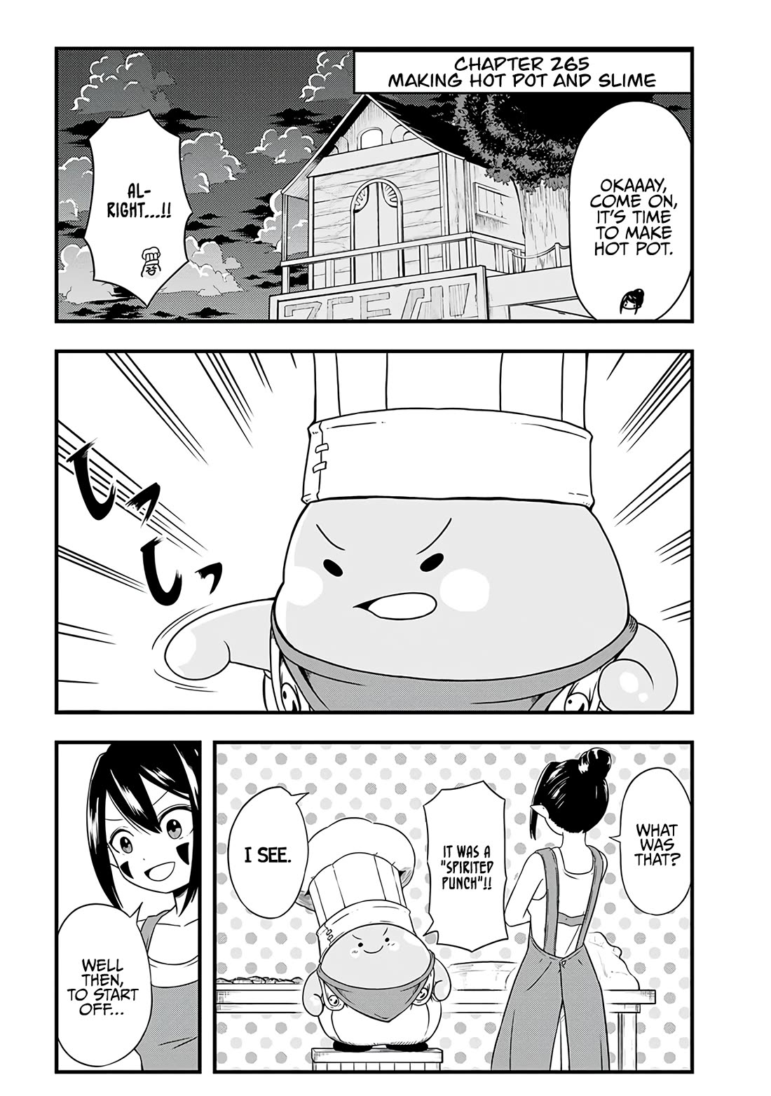 Slime Life Chapter 265 page 1 - Chapter 265: Making Hot Pot and Slime