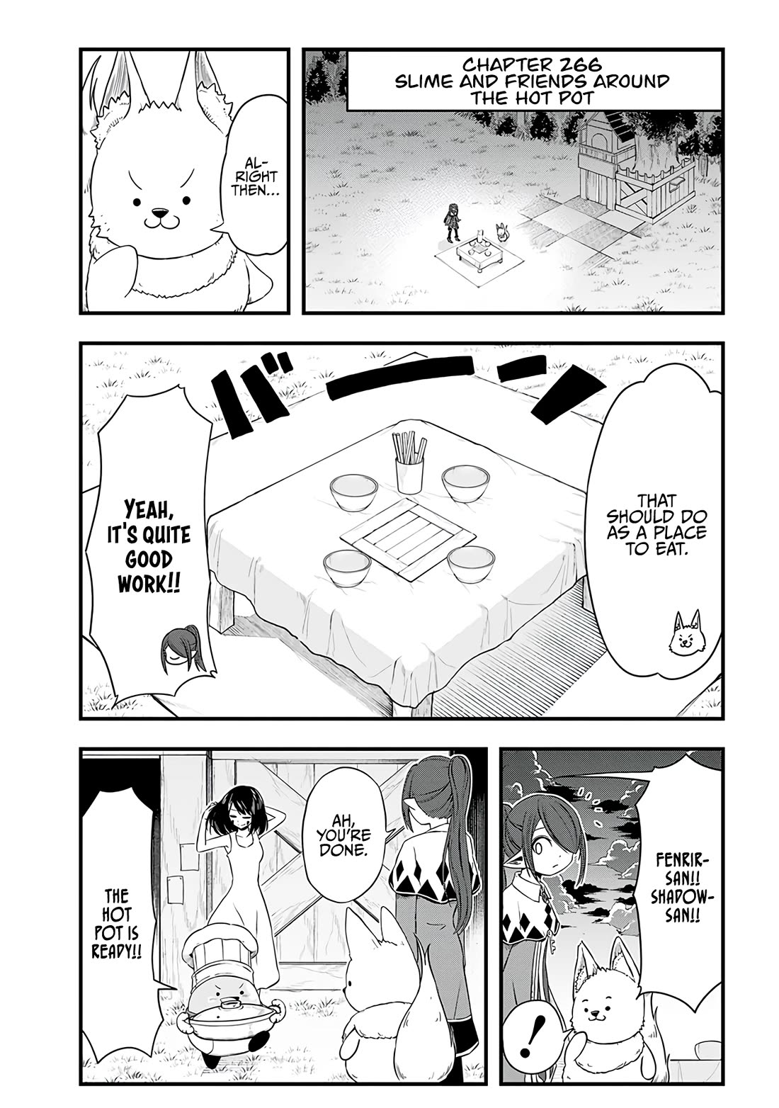 Slime Life Chapter 266 page 1 - Chapter 266: Slime and Friends Around the Hot Pot