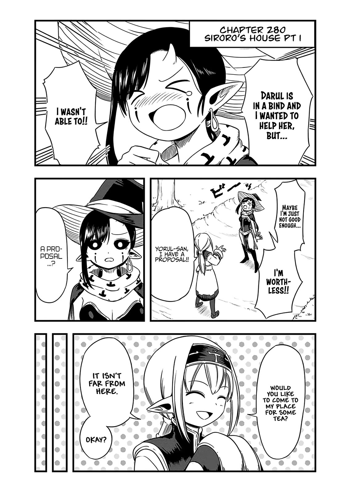 Slime Life Chapter 279 page 1 - Chapter 279: Siroro's House Pt 1