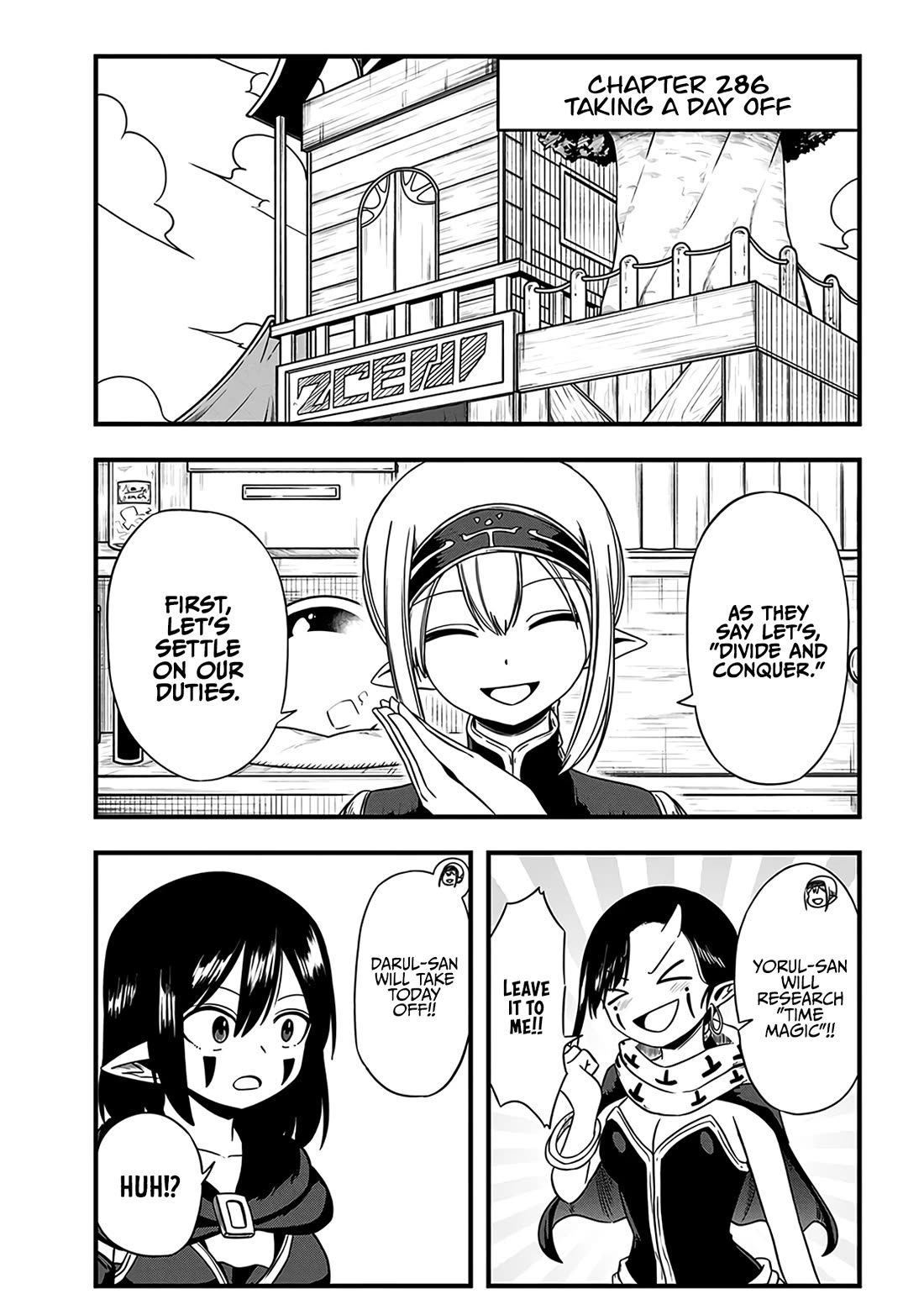 Slime Life Chapter 286 page 1 - Chapter 286: Taking a Day Off