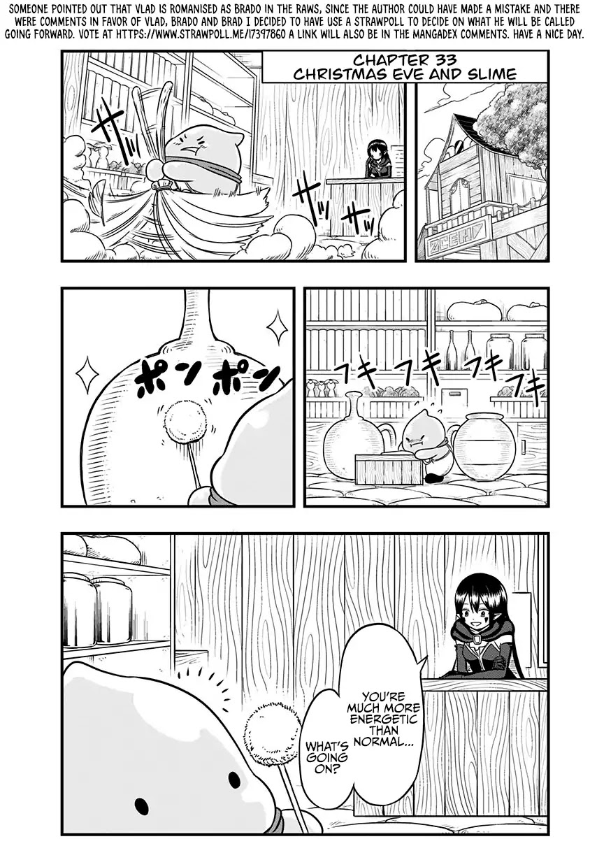 Slime Life Chapter 33 page 1 - Chapter 33: Christmas Eve and Slime