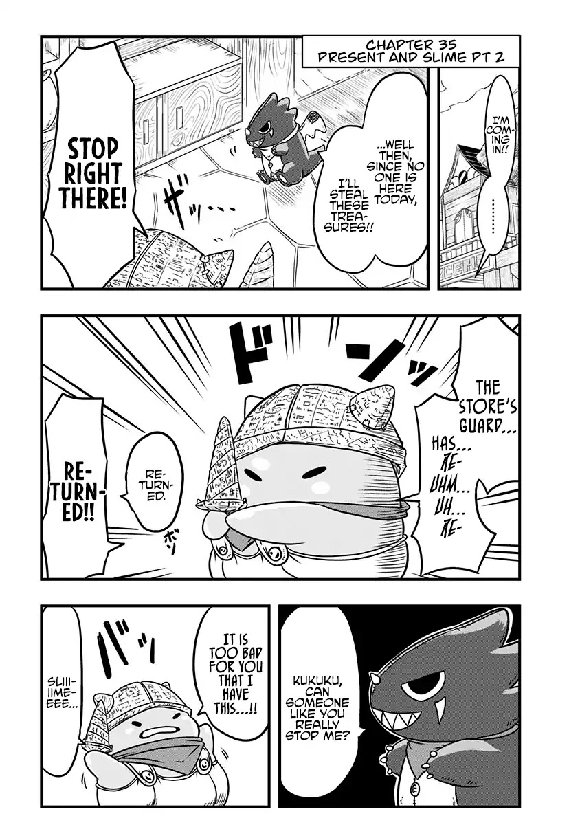 Slime Life Chapter 35 page 1 - Chapter 35: Present and Slime Pt 2