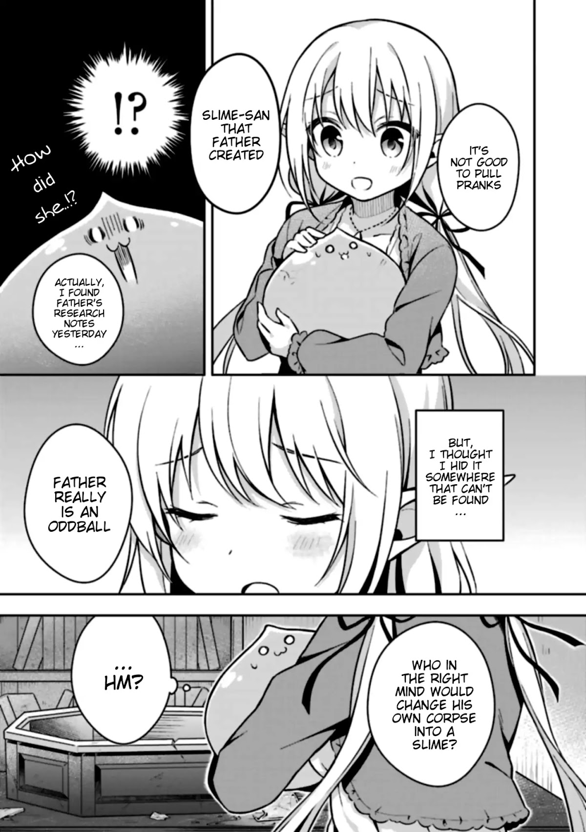 Slime Reincarnation. The Great Sage is Hugged by His Adopted Elf Daughter Chapter 1 page 17 - Chapter 1