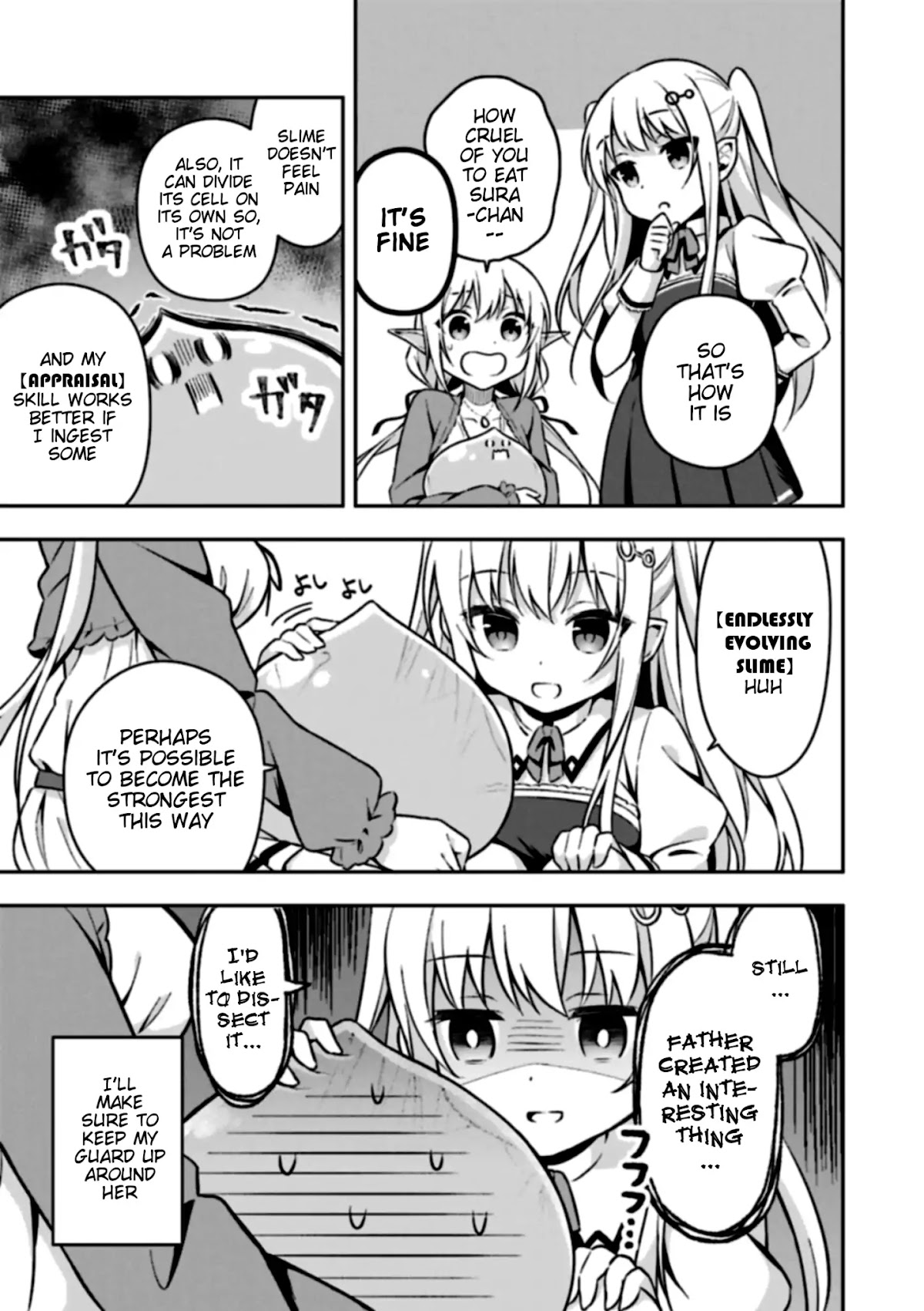 Slime Reincarnation. The Great Sage is Hugged by His Adopted Elf Daughter Chapter 1 page 25 - Chapter 1