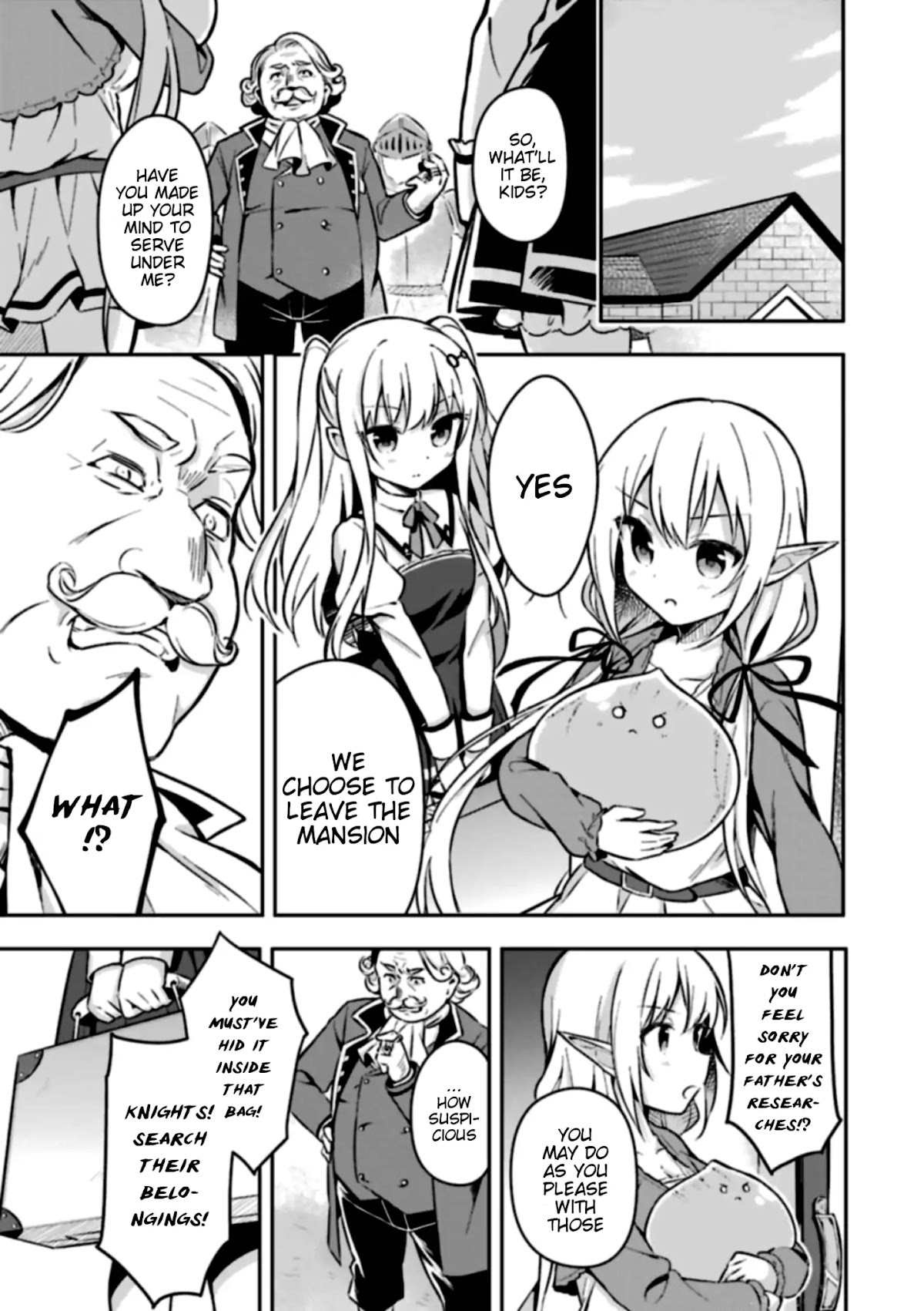 Slime Reincarnation. The Great Sage is Hugged by His Adopted Elf Daughter Chapter 1 page 35 - Chapter 1