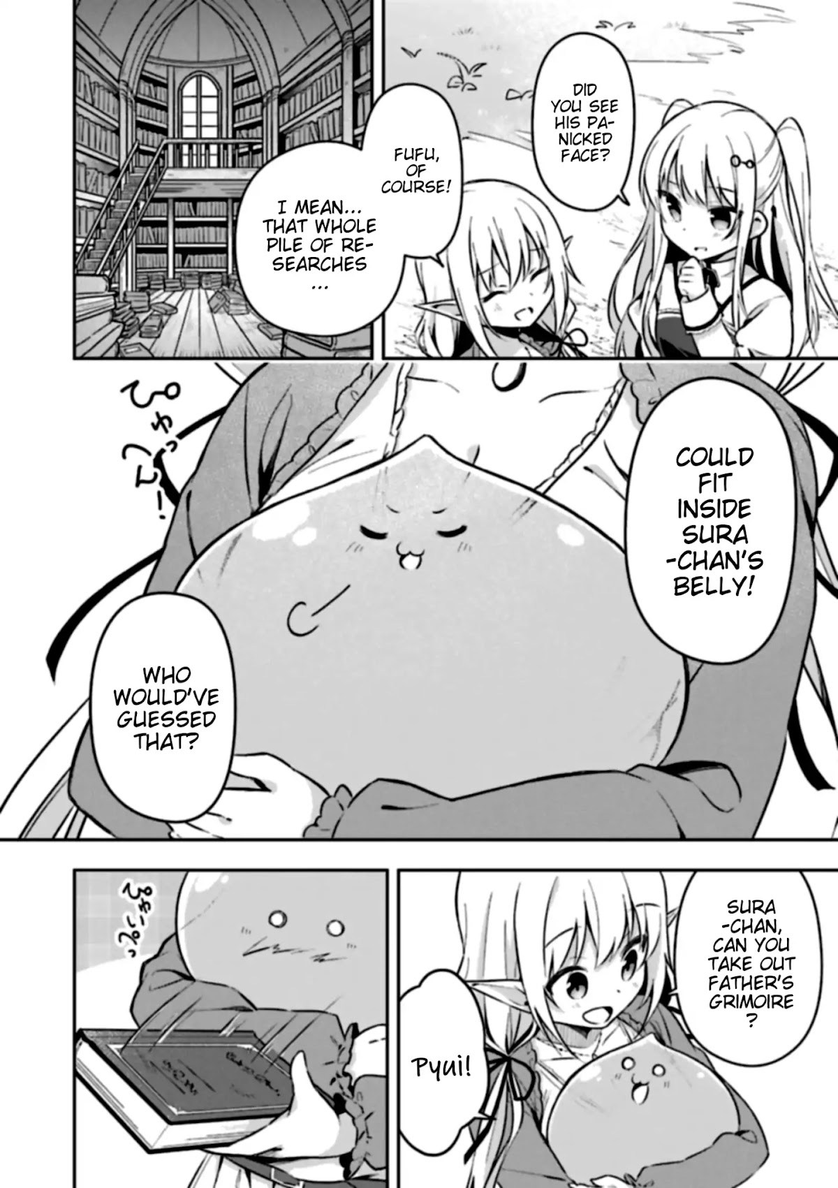 Slime Reincarnation. The Great Sage is Hugged by His Adopted Elf Daughter Chapter 1 page 38 - Chapter 1