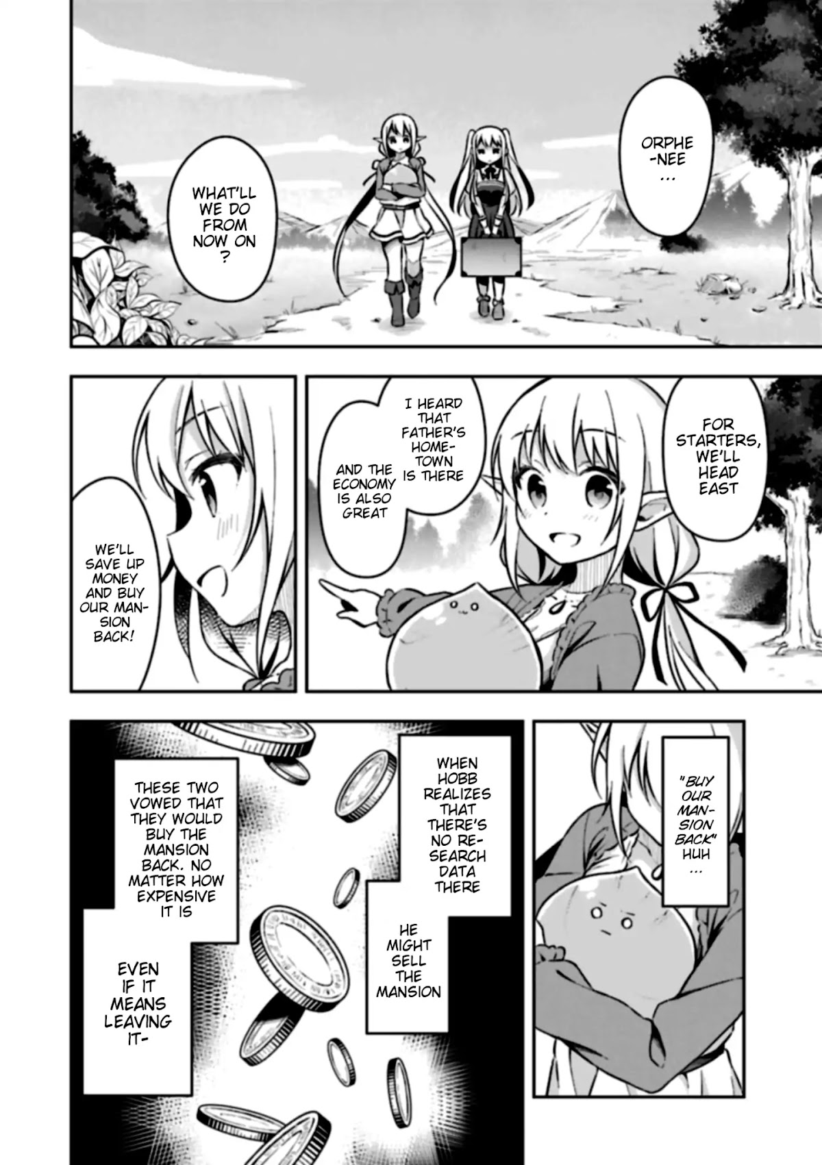 Slime Reincarnation. The Great Sage is Hugged by His Adopted Elf Daughter Chapter 1 page 40 - Chapter 1