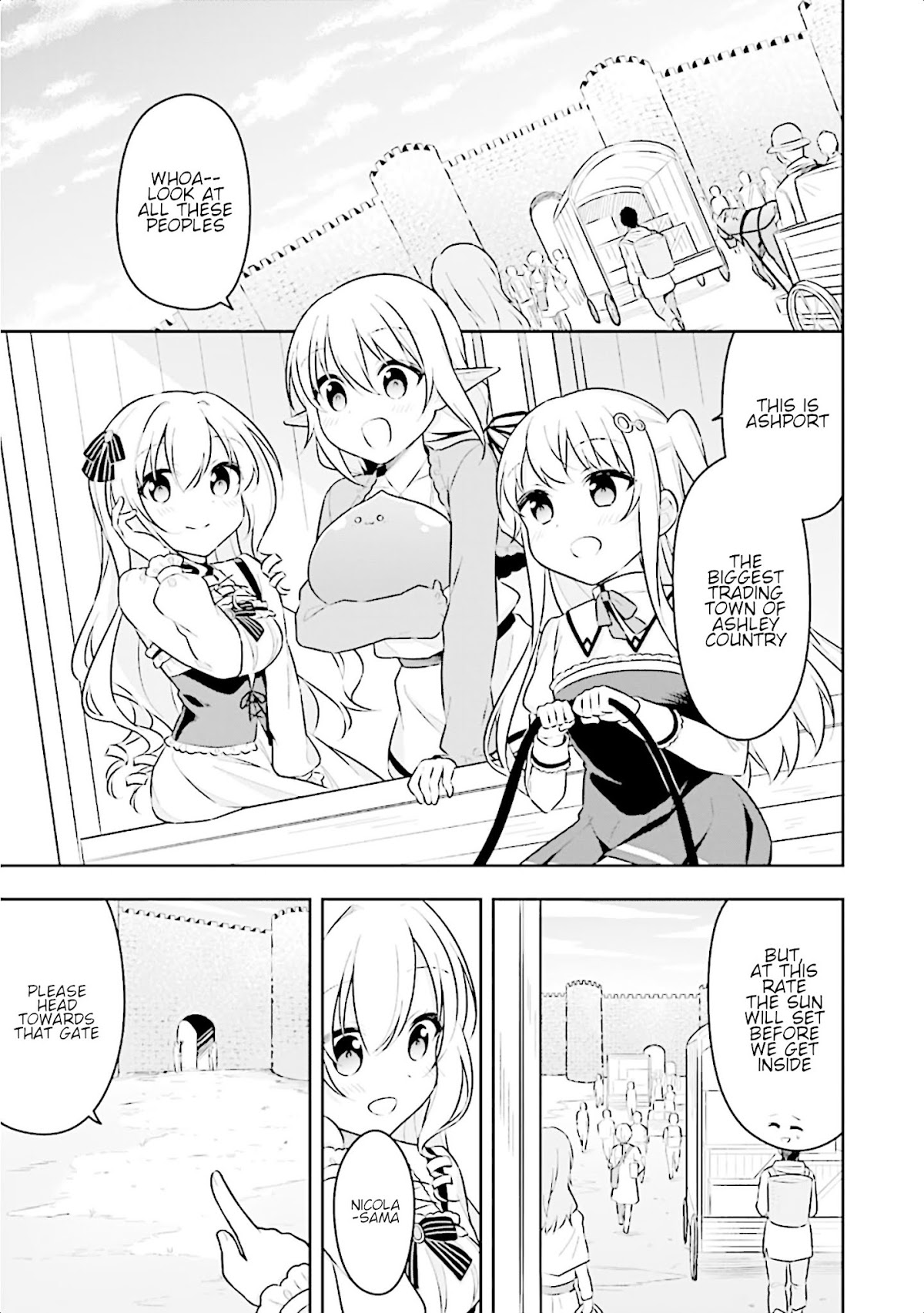 Slime Reincarnation. The Great Sage is Hugged by His Adopted Elf Daughter Chapter 10 page 3 - Chapter 10