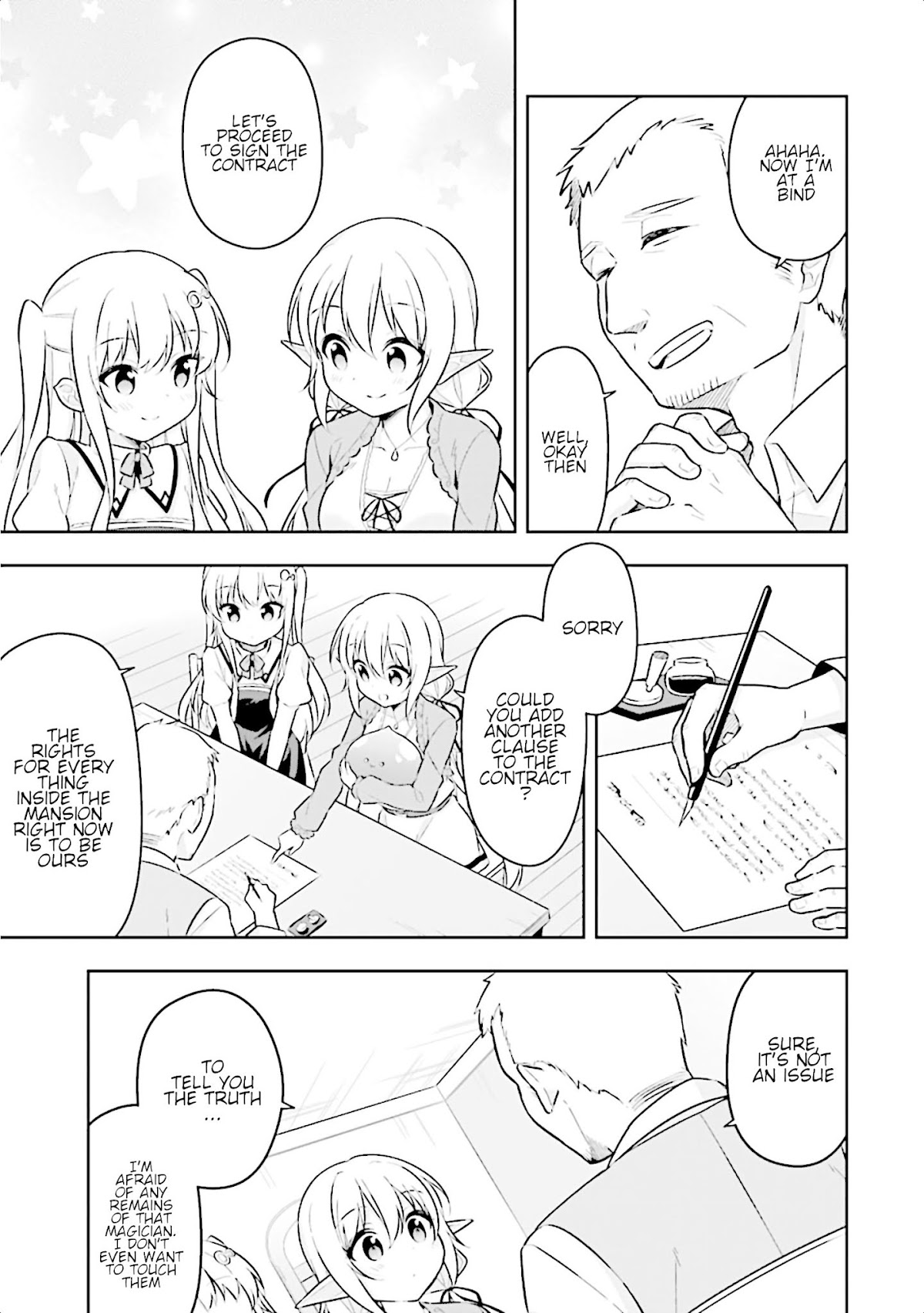 Slime Reincarnation. The Great Sage is Hugged by His Adopted Elf Daughter Chapter 11 page 12 - Chapter 11