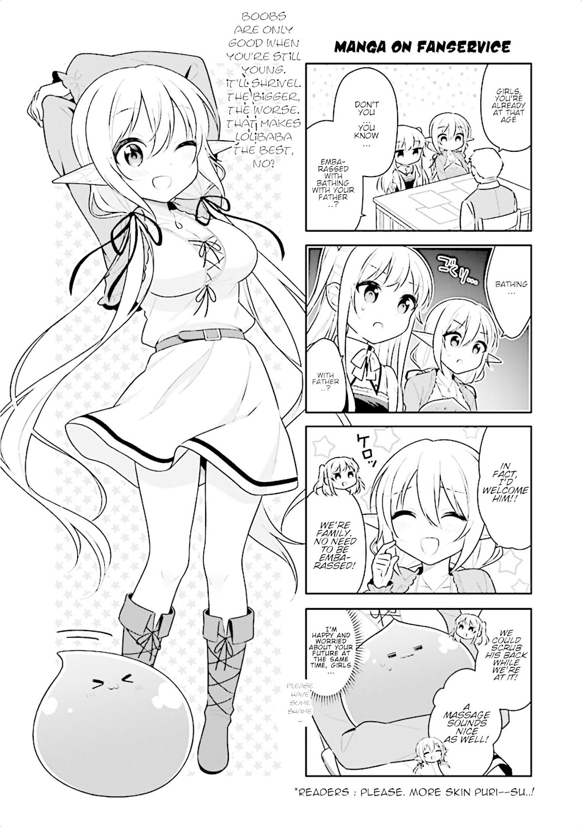 Slime Reincarnation. The Great Sage is Hugged by His Adopted Elf Daughter Chapter 11 page 35 - Chapter 11