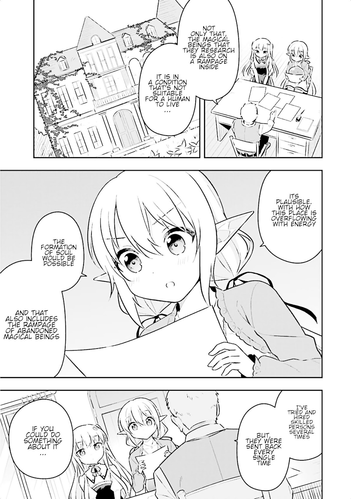 Slime Reincarnation. The Great Sage is Hugged by His Adopted Elf Daughter Chapter 11 page 8 - Chapter 11