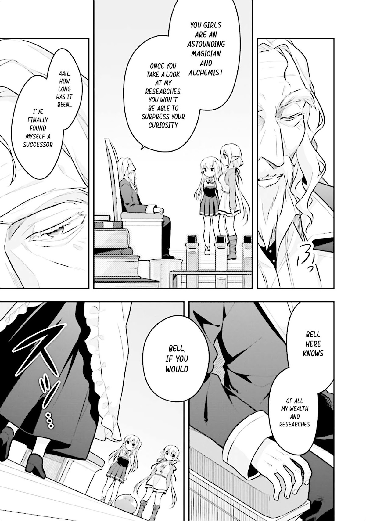 Slime Reincarnation. The Great Sage is Hugged by His Adopted Elf Daughter Chapter 12 page 11 - Chapter 12