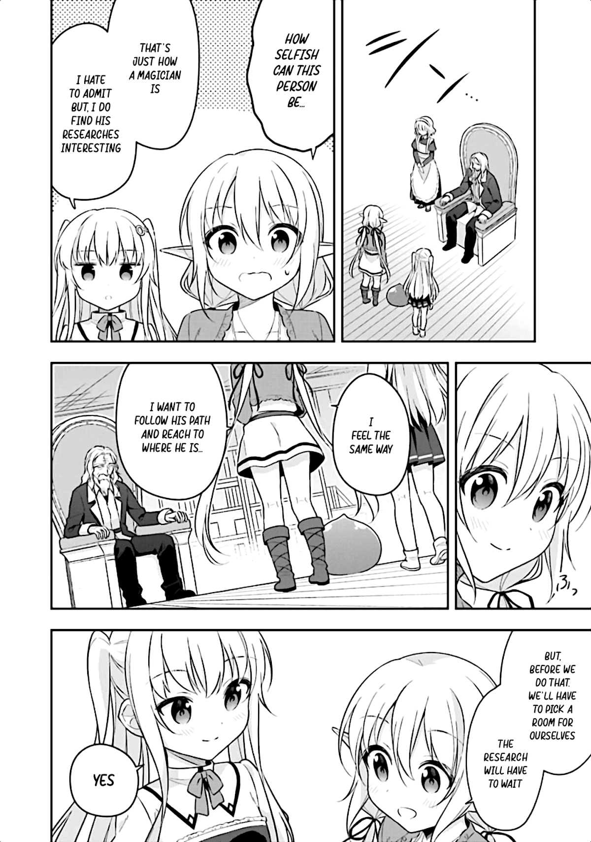 Slime Reincarnation. The Great Sage is Hugged by His Adopted Elf Daughter Chapter 12 page 14 - Chapter 12