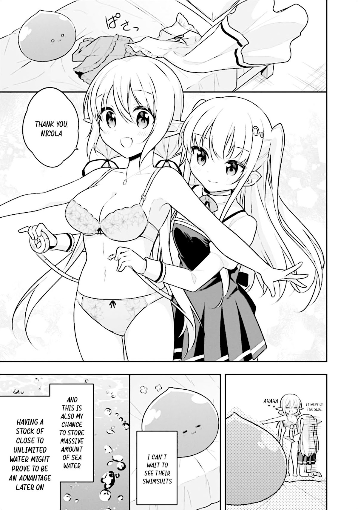 Slime Reincarnation. The Great Sage is Hugged by His Adopted Elf Daughter Chapter 12 page 25 - Chapter 12