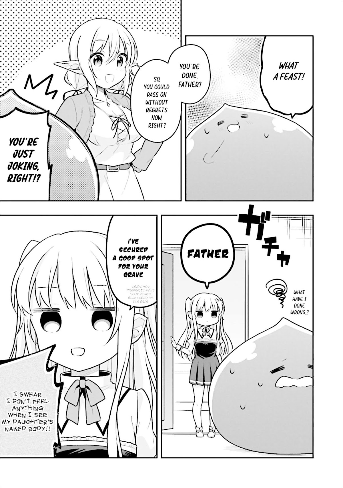 Slime Reincarnation. The Great Sage is Hugged by His Adopted Elf Daughter Chapter 12 page 34 - Chapter 12