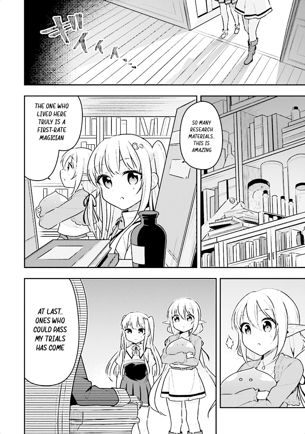 Slime Reincarnation. The Great Sage is Hugged by His Adopted Elf Daughter Chapter 12 page 6 - Chapter 12