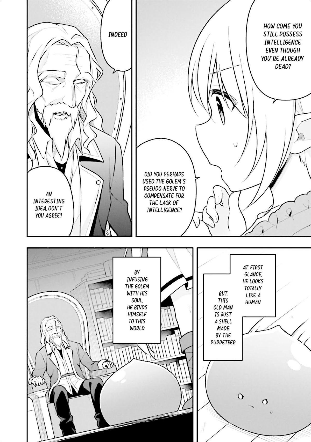Slime Reincarnation. The Great Sage is Hugged by His Adopted Elf Daughter Chapter 12 page 8 - Chapter 12